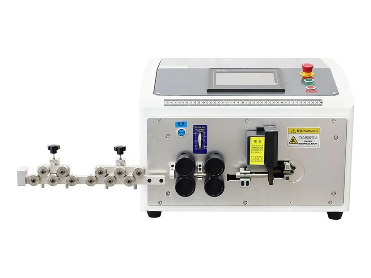 Automatic Wire and Cable Bending Machine with Cut and Strip for 1–16 mm²