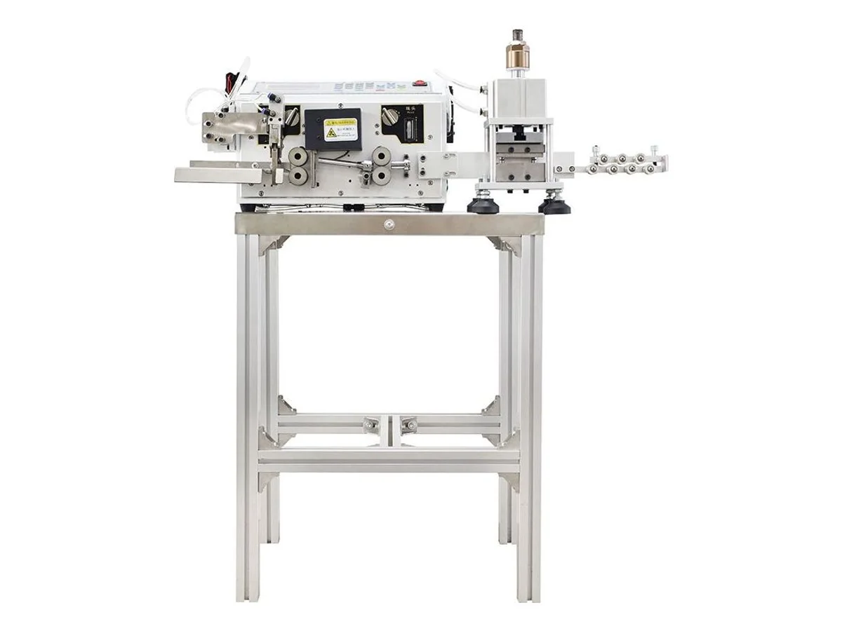 Parallel Twin Cable Splitting and Stripping Machine for 2–12 Pin Flat Cable WM-1227