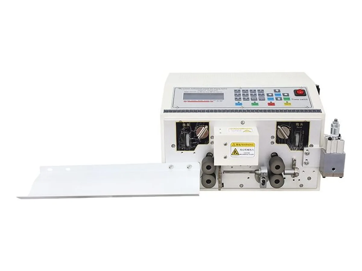 Flat Cable Slitting and Stripping Machine, 2–12 Pins, Bench Unit