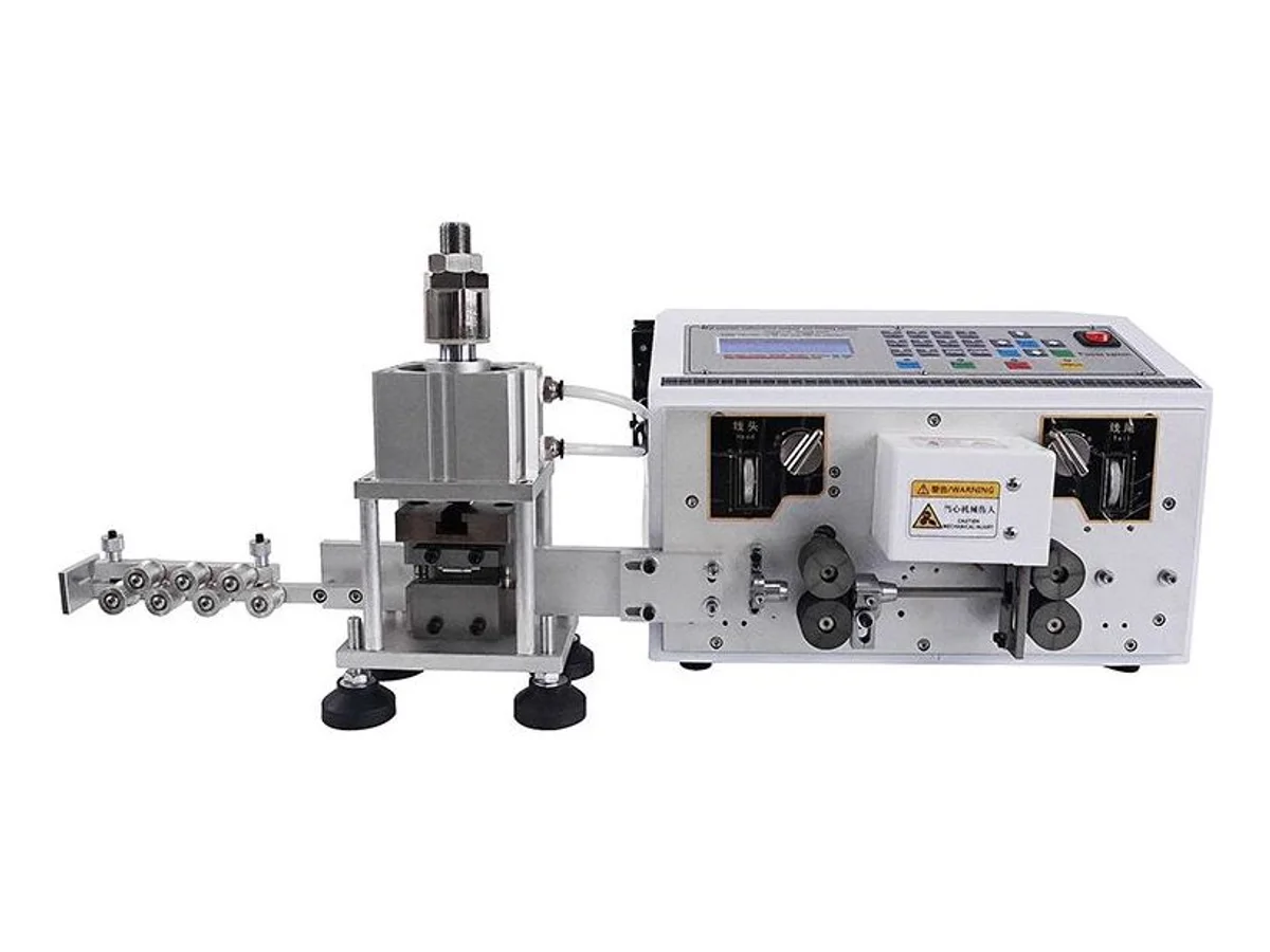 Flat Cable Slitting and Stripping Machine, 2–12 Pins, Two-Unit Set