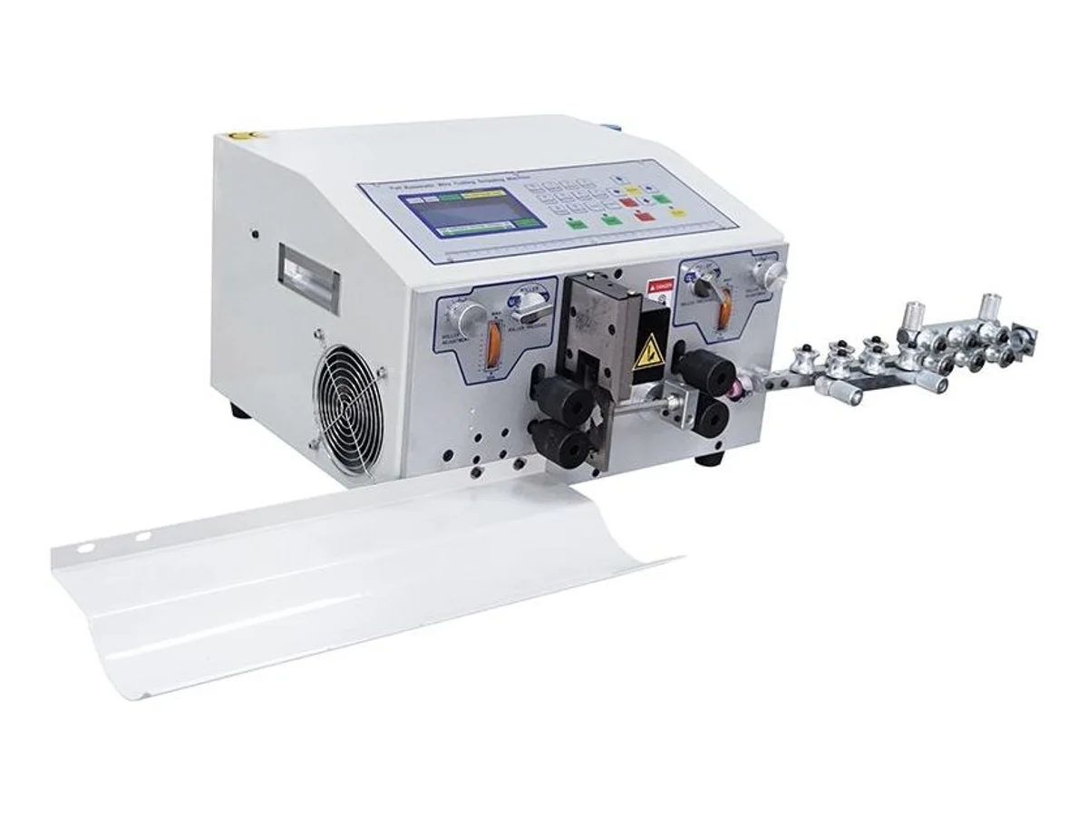 Round Sheathed Cable Cut and Strip Machine for 0.1–10 mm², 6,000 pcs/h WM-1228