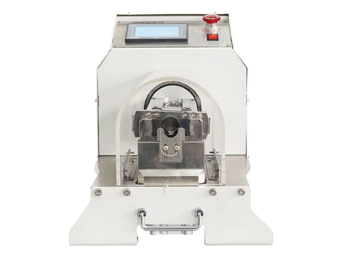 Rotary Jacket Stripper for Ø10–25 mm Cable, 200 mm Stroke