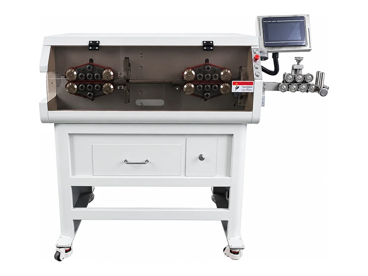 Thick Cable Cutting and Stripping Machine for 10–150 mm² Power Cable