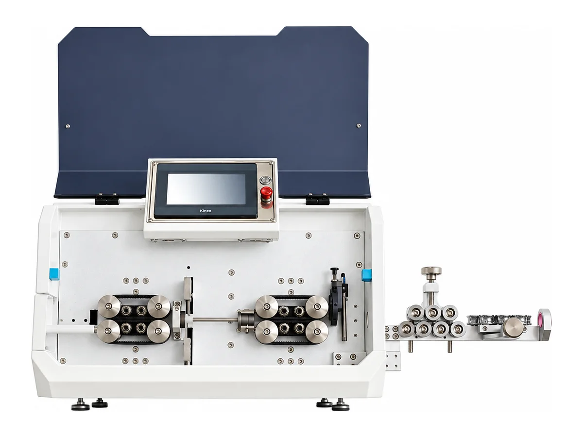 Automatic Cable Cutting and Stripping Machine for 0.75–30 mm² Sheathed and Multi-Core Cable