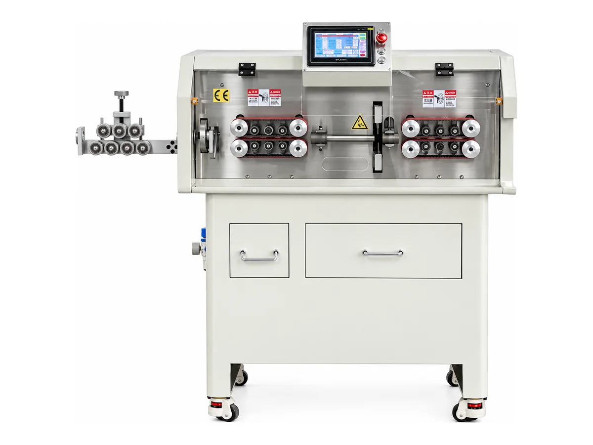 Round Power Cable Cutting and Stripping Machine for Cross-Sections up to 150 mm²