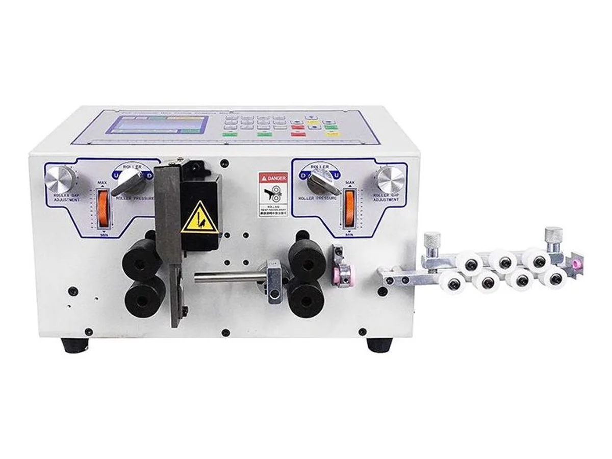 Benchtop Wire Cutting and Stripping Machine for 0.1–10 mm² Single-Core Wire WM-167