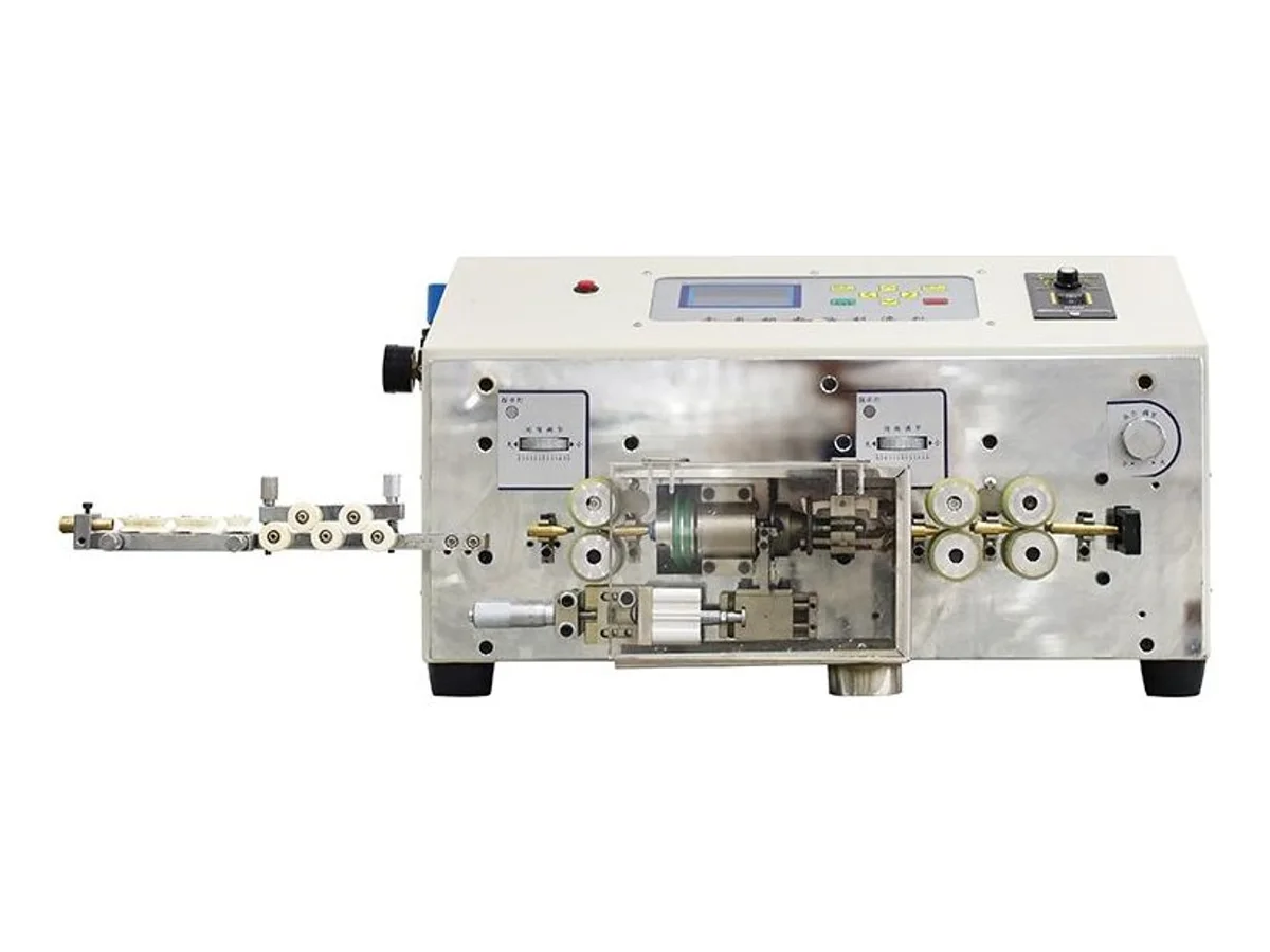 Automatic Enameled Wire Cutting and Paint Stripping Machine for 0.7–3.0 mm Magnet Wire WM-184
