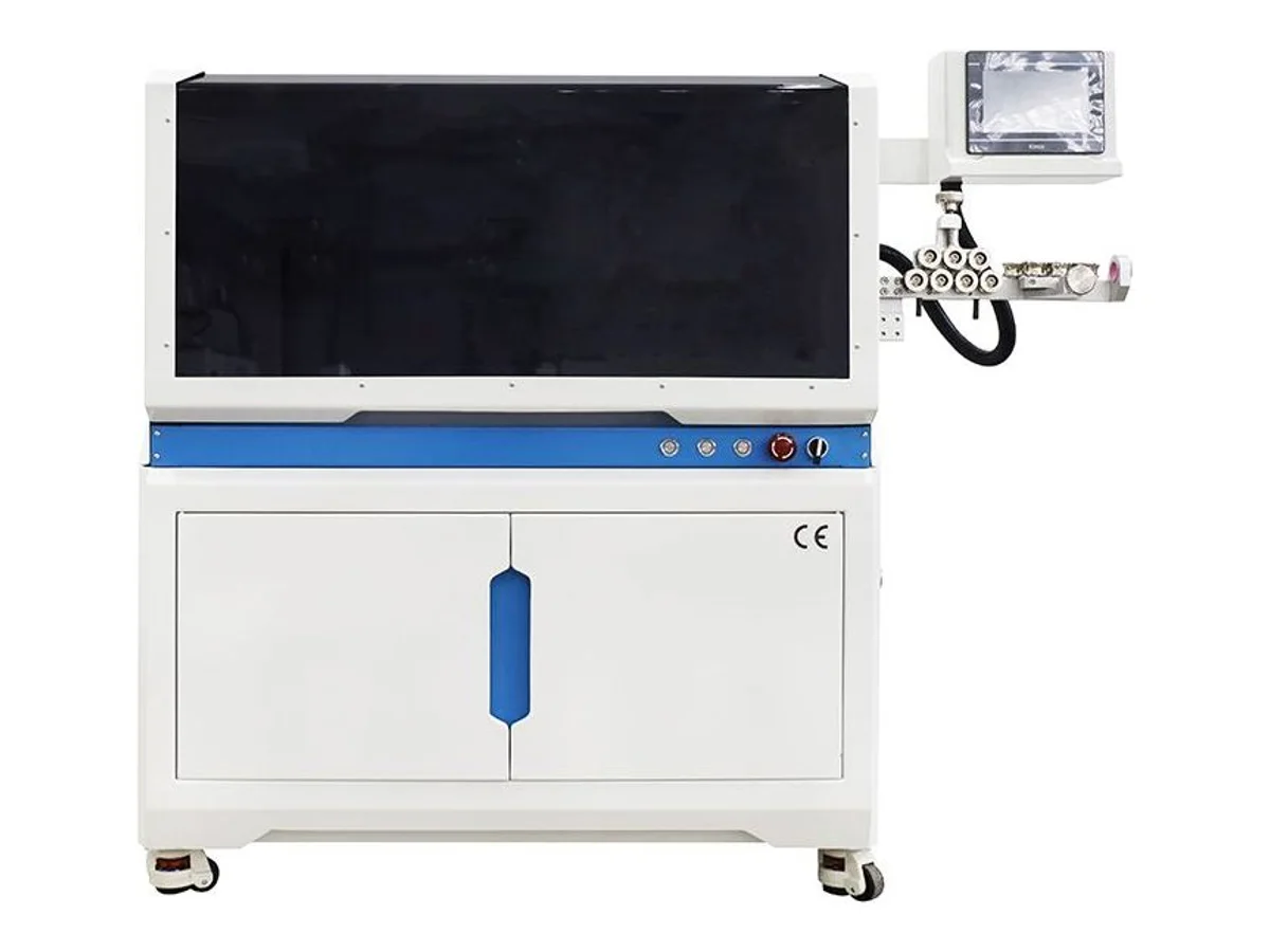 Rotary Blade Cutting and Stripping Machine for Braided and Shielded Cable WM-184X