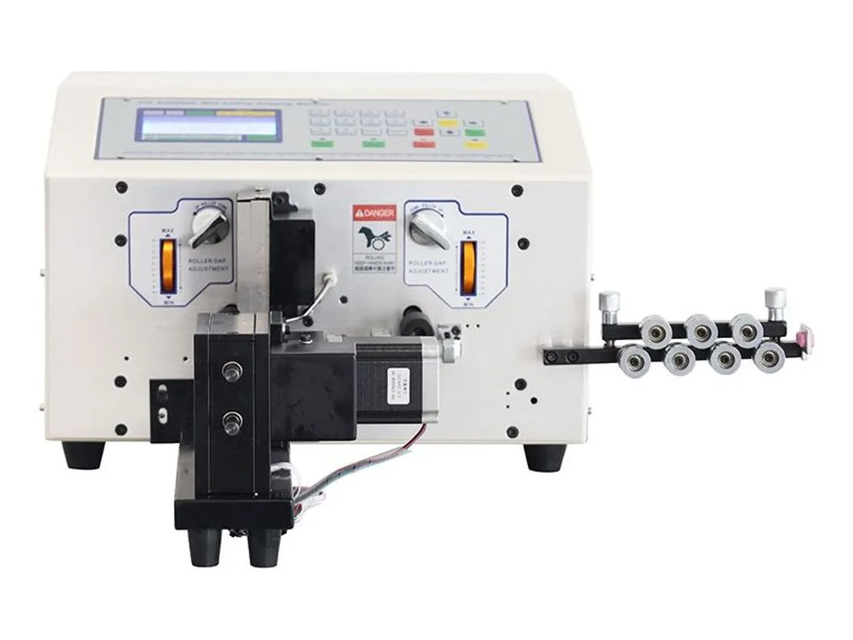 Dual Wire Cutting Stripping and Twisting Machine — Alternate Build