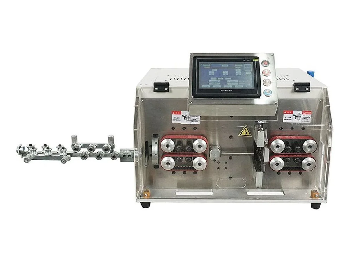 Round Sheathed Cable Cutting and Stripping Machine for Φ3–13 mm Multi-Core Cable WM-189
