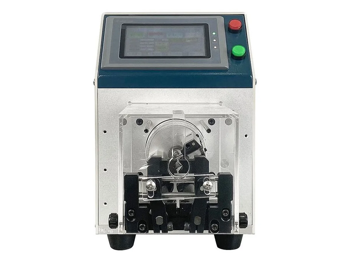 Semi-Automatic Multi-Layer Coaxial Cable Stripping Machine for 0.81–7 mm Cable WM-2106A