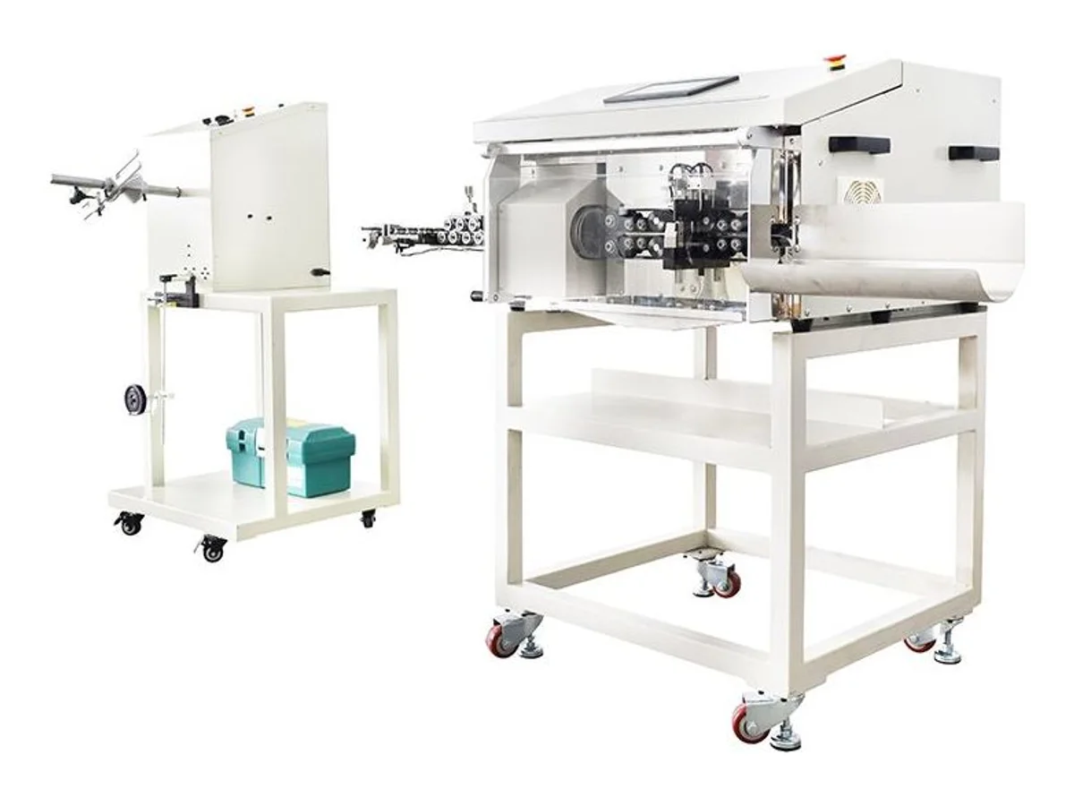 Fully Automatic Short Coaxial Cable Cutting and Stripping Machine for Ø1–6 mm Cable