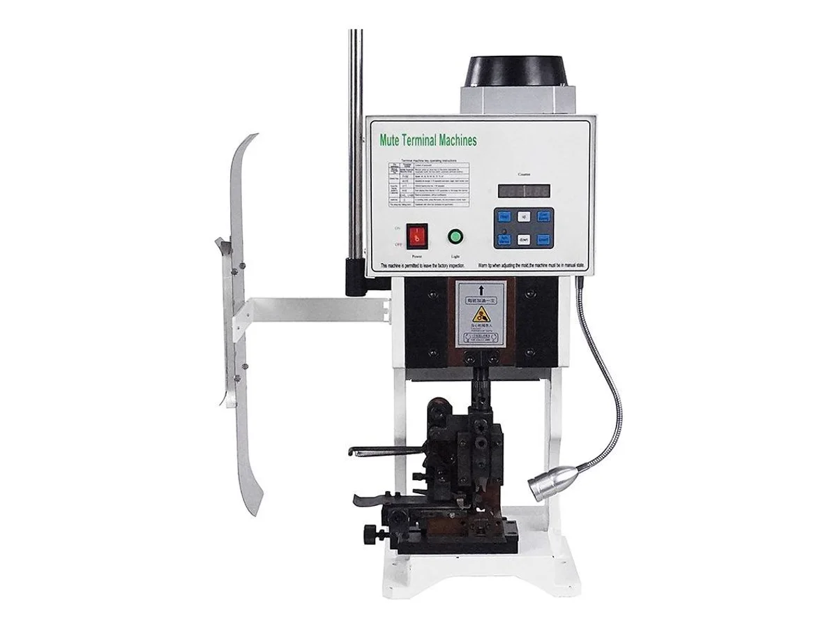 2 Ton Low-Noise Terminal Crimping Machine with Interchangeable Applicators WM-3102T