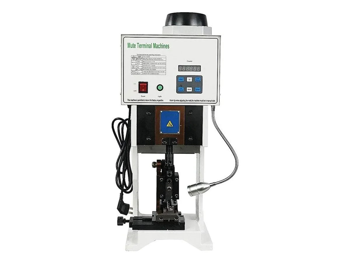 Semi-Automatic Flag Terminal Crimping Press, 30 kN