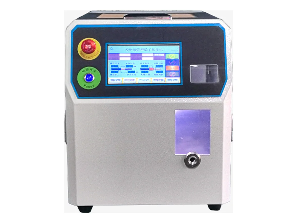 Aviation Connector Terminal and Ferrule Crimping Machine — Alternate Build