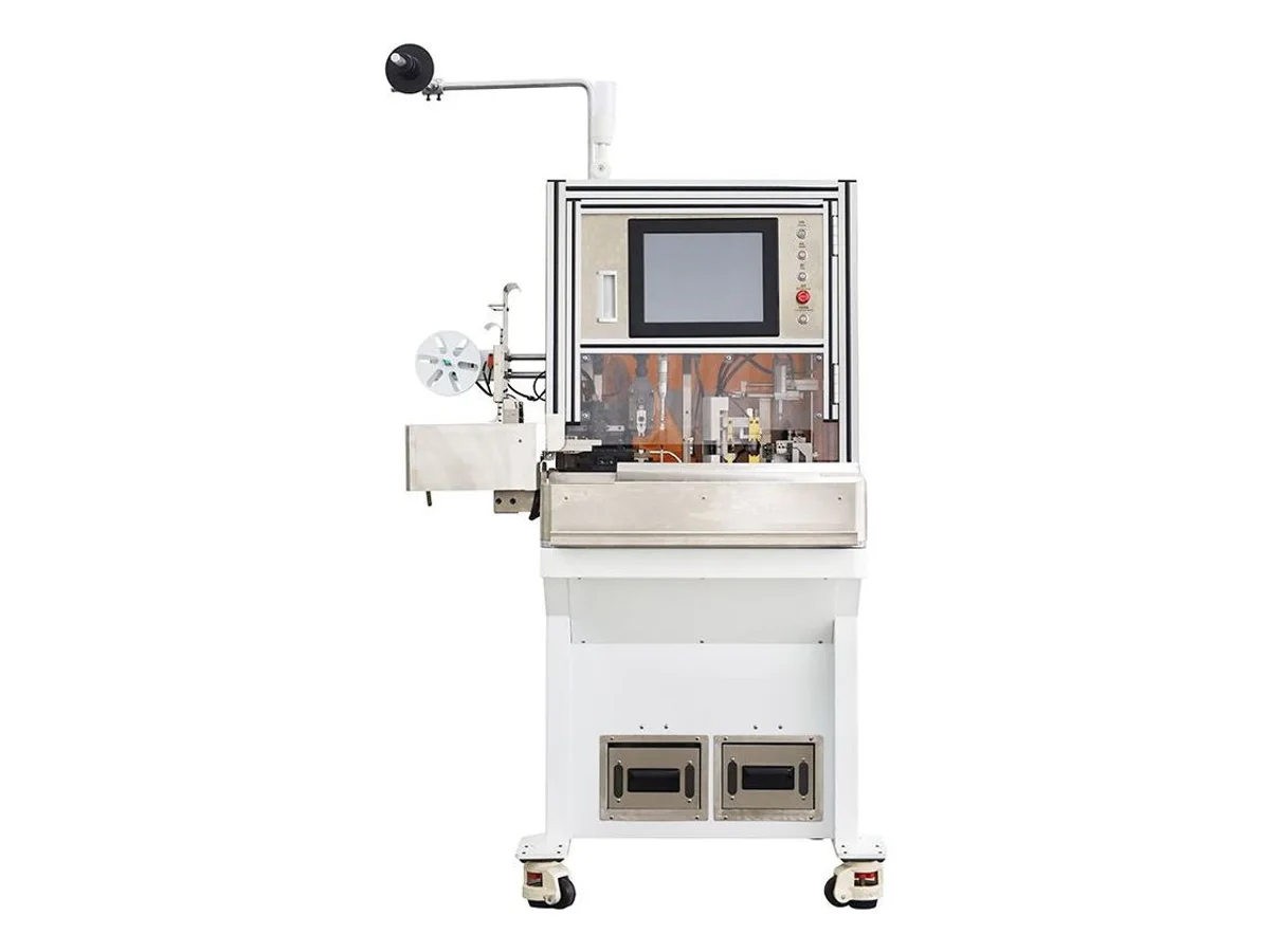 Double Wire Seal Insertion and Terminal Crimping Machine, Rubber Seals for 0.2–2.5 mm² Waterproof Harnesses WM-3140FS