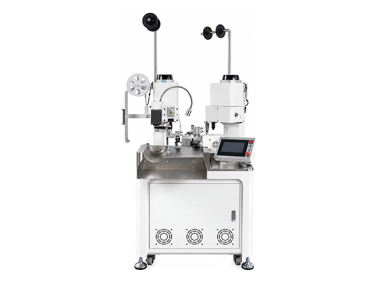 Fully Automatic Double-End Terminal Crimping Machine with Wire Cutting and Stripping