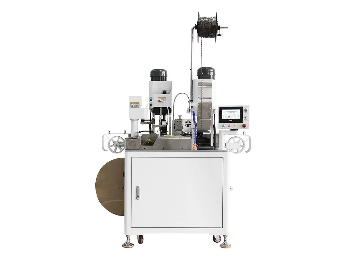 Servo Double-End Terminal Crimping Machine for Thin Wire, AWG 30–14 WM-3210