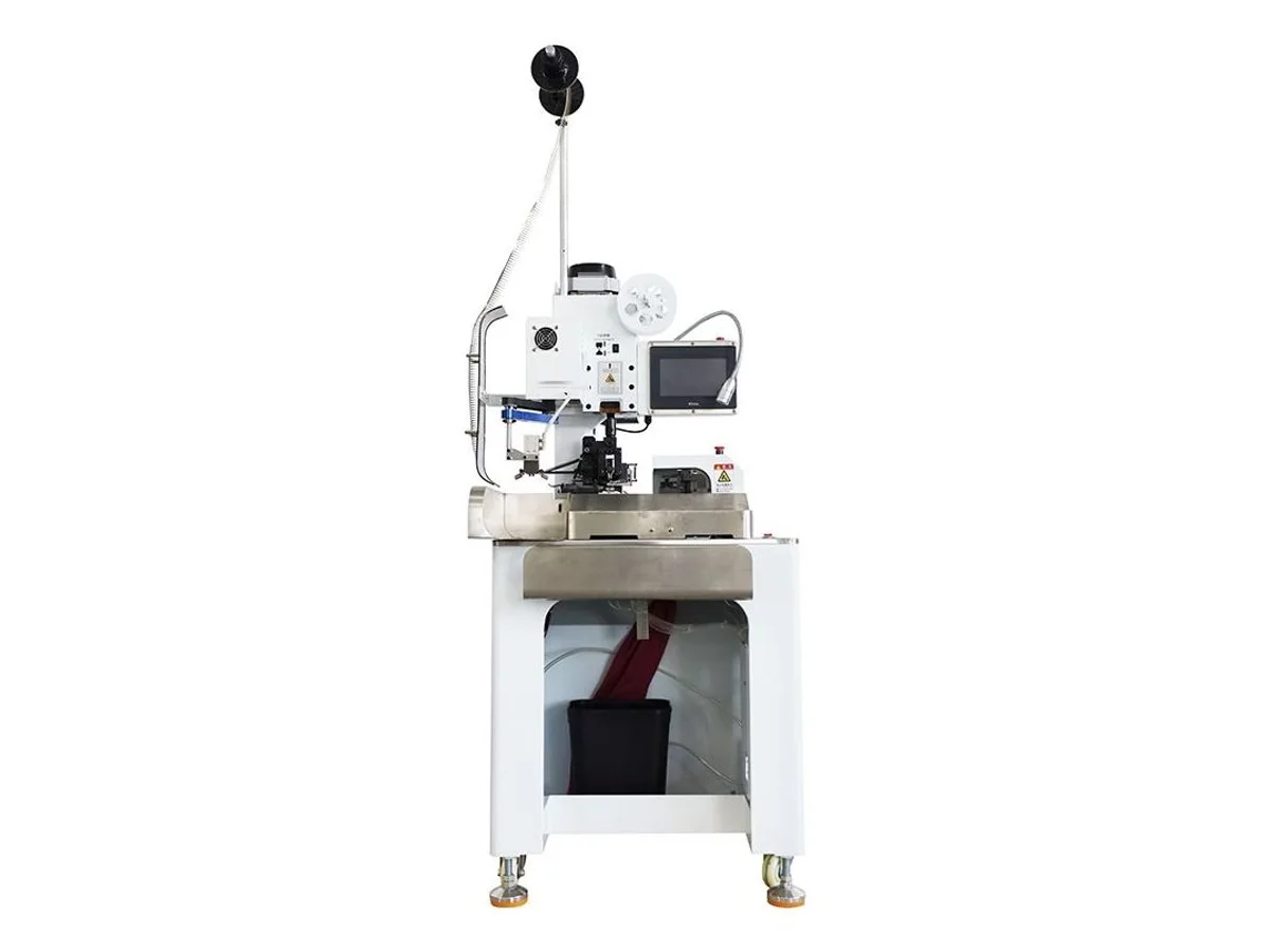 Semi-Automatic Multi-Core Cable Core Wire Stripping and Crimping Machine, 2–14 Cores, AWG 22–30 WM-3232