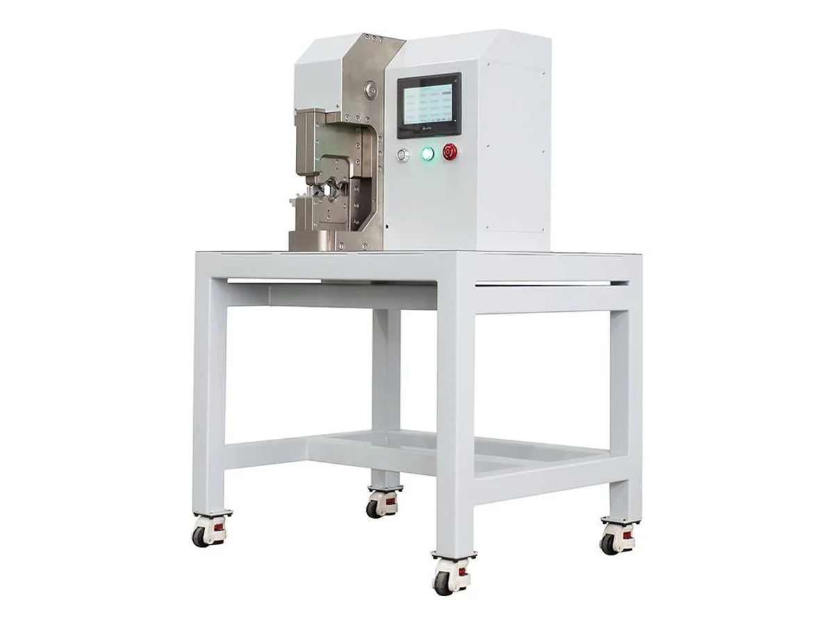 Servo Hexagonal Cable Lug Crimping Machine, 200 kN for 10–120 mm² with No Die Change