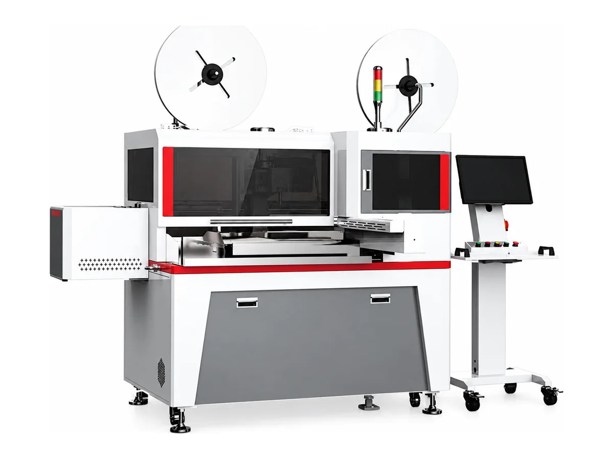 Automatic Single-End Crimping, Housing Insertion and Wire Tinning Machine