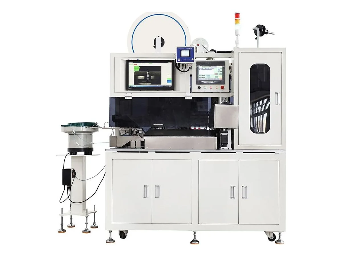 Automatic Single-Head Crimping and Housing Insertion Machine with Tinning WM-362S