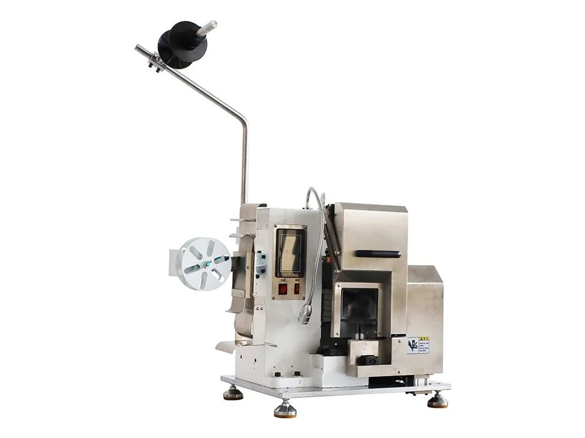 Servo Wire Stripping and Crimping Machine for European Style Applicators