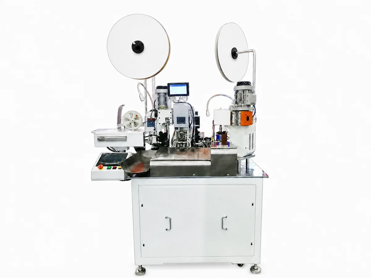 Automatic Double-End Wire Crimping, Seal & Housing Insertion Machine, AWG 24–12 WM-396