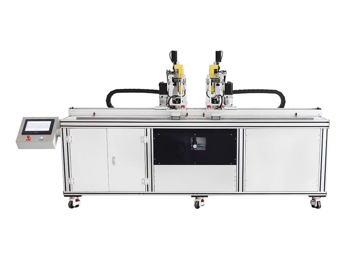 Two-Station Spot Taping Machine for Wire Coils and Long Bundles WM-464