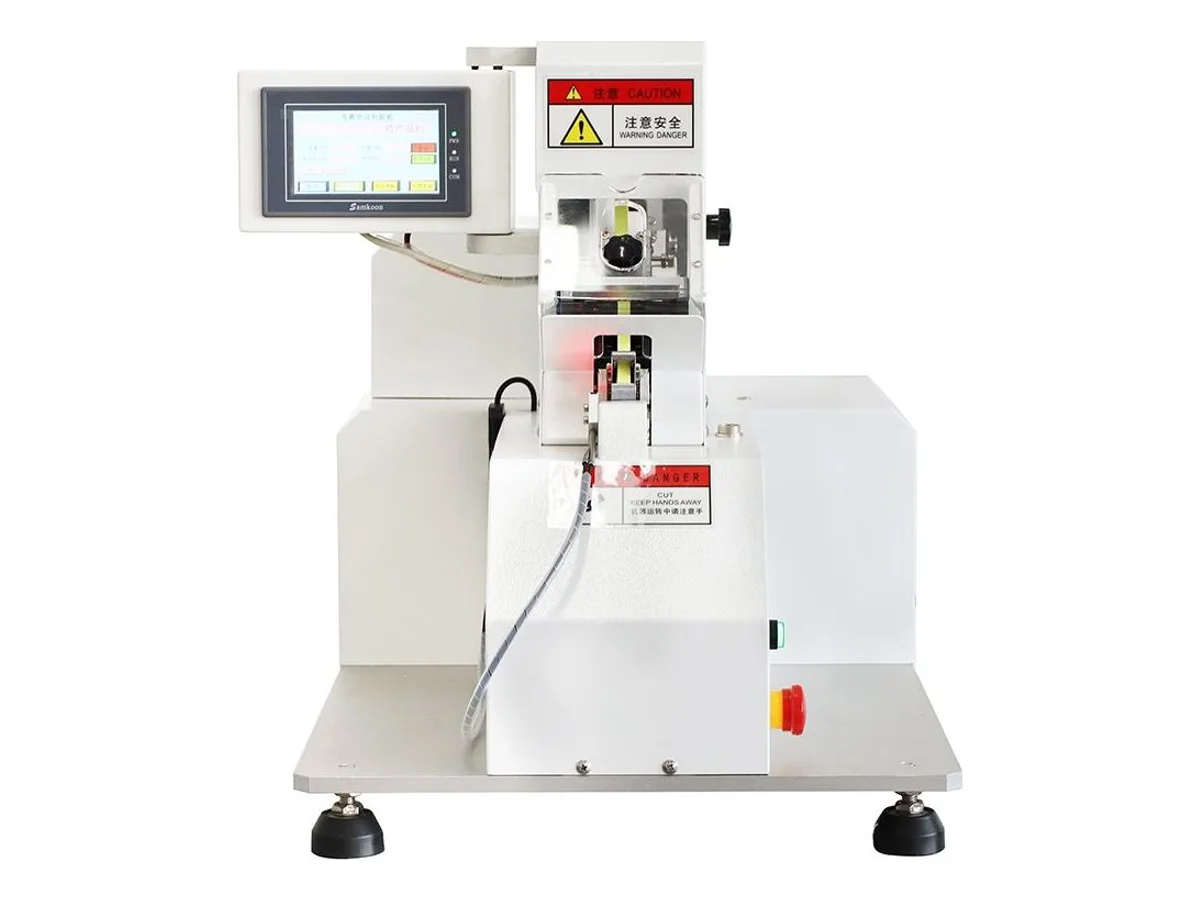 Semi-Automatic Toroidal Coil Tape Wrapping Machine for Wound Coils and Ring Cores WM-468