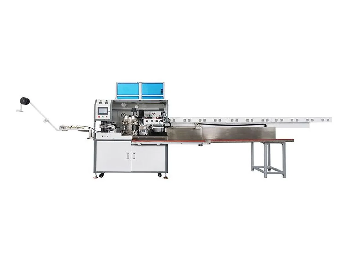 Automatic Multicore Cable Cutting Stripping and Two-End Tinning Machine