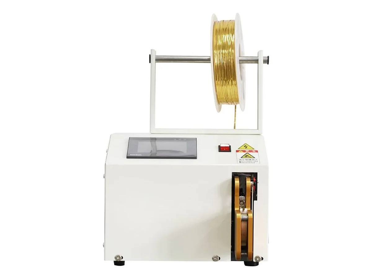 Semi-Automatic Cable Coil Twist Tie Binding Machine WM-4804