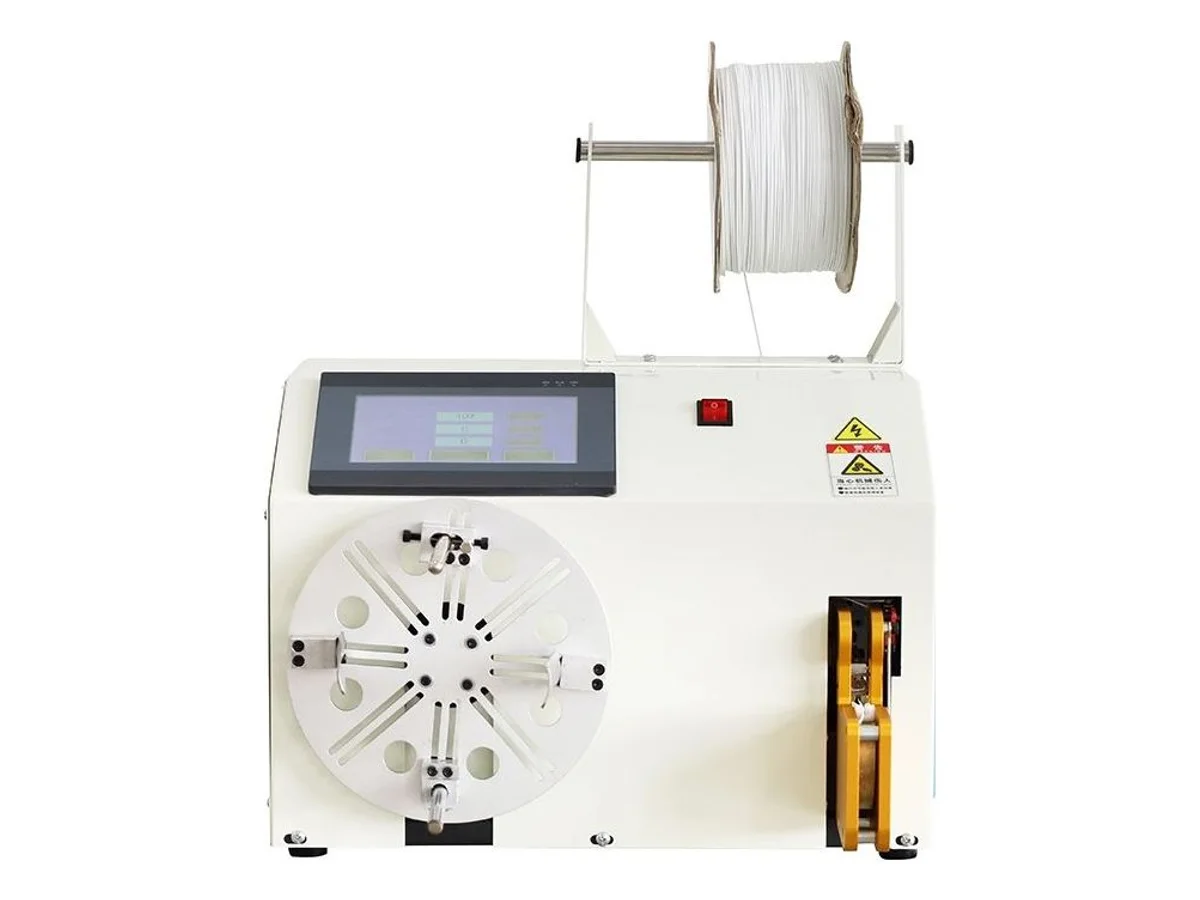 Semi-Automatic Wire Winding and Twist Tie Machine WM-4807