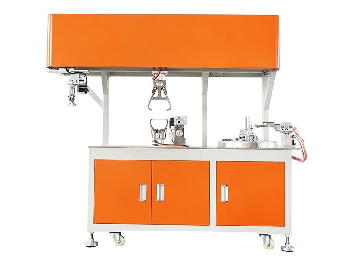 Automatic Cable Winding and Tying Machine for Figure-8 and Round Coils