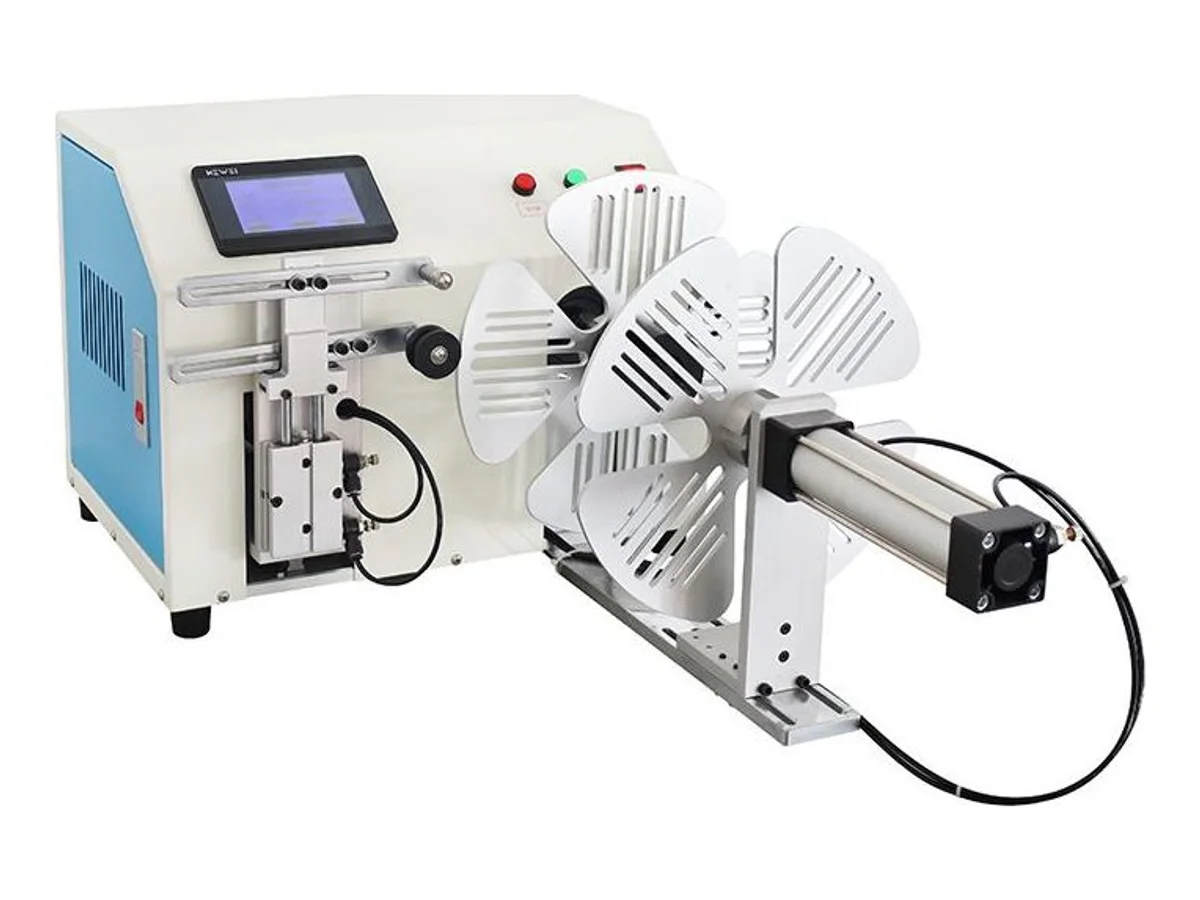 Semi-Automatic Cable Coiling Machine with Automatic Level Winding WM-4817