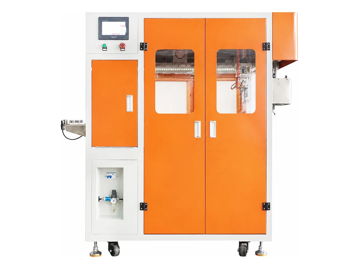 Automatic Wire Cutting, Stripping, Round Coiling and Double-Tie Machine