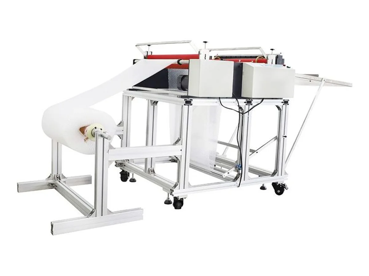 Automatic Roll to Sheet Cutting Machine for Foam and Film, 700 mm Width