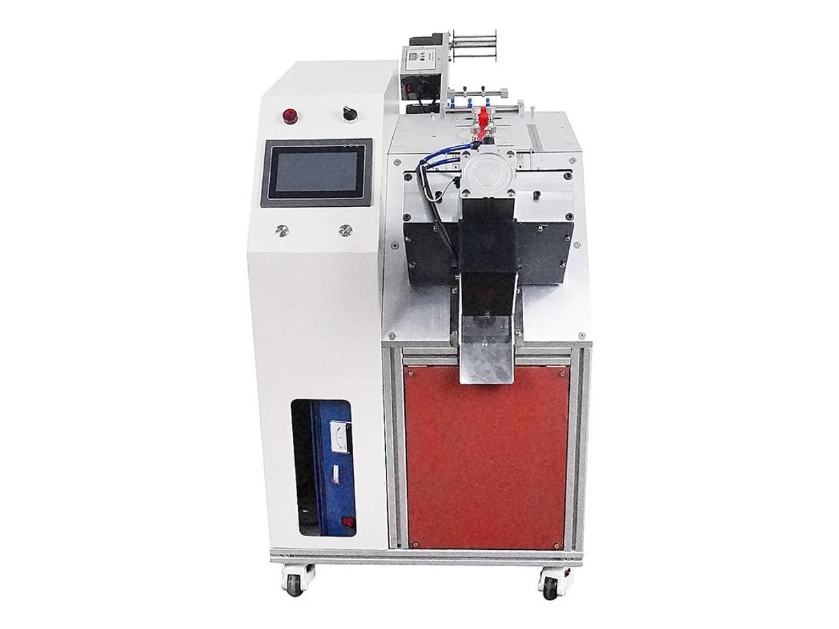 Ultrasonic Ribbon and Tape Cutting Machine with Straight and Angle Cuts WM-567
