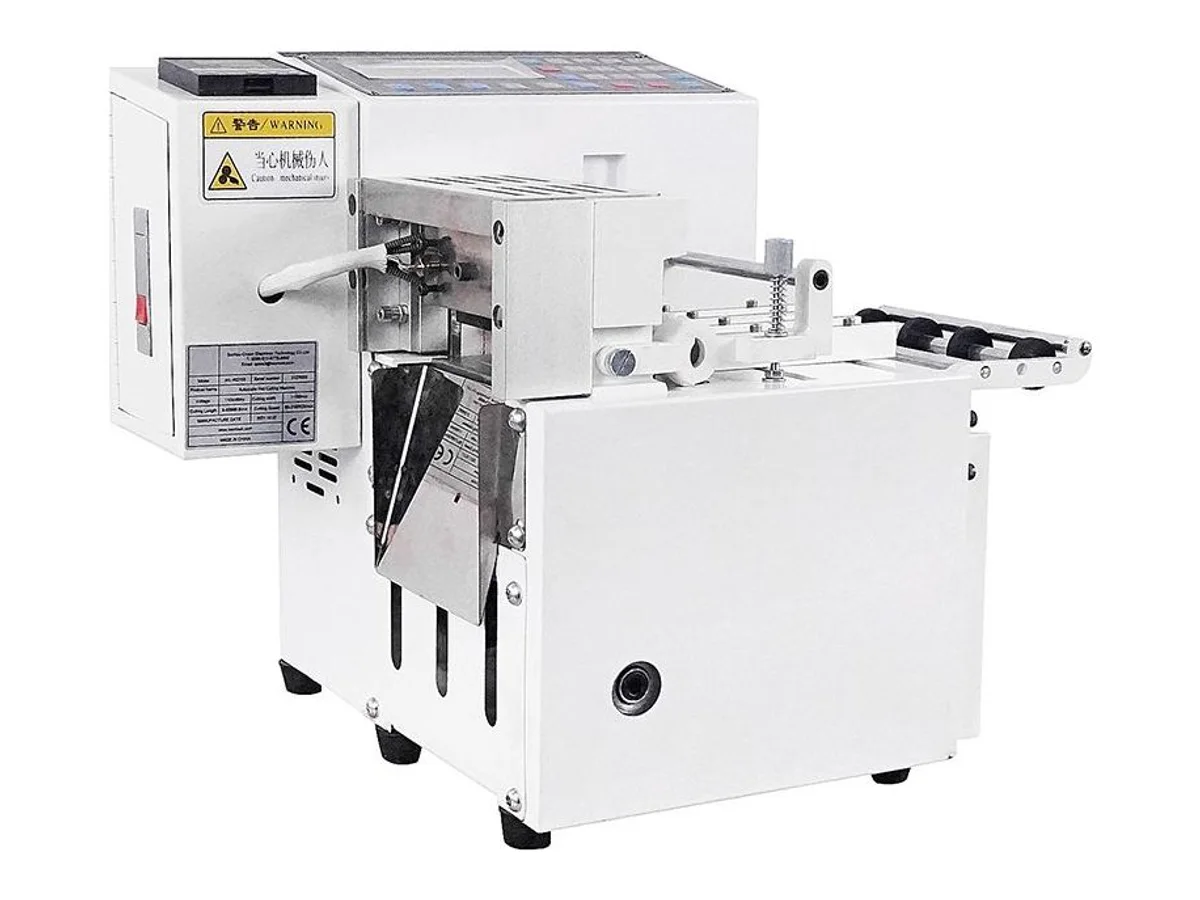 Automatic Hot Cutting Machine for Braided Sleeve and Webbing, 1–100 mm Width WM-568