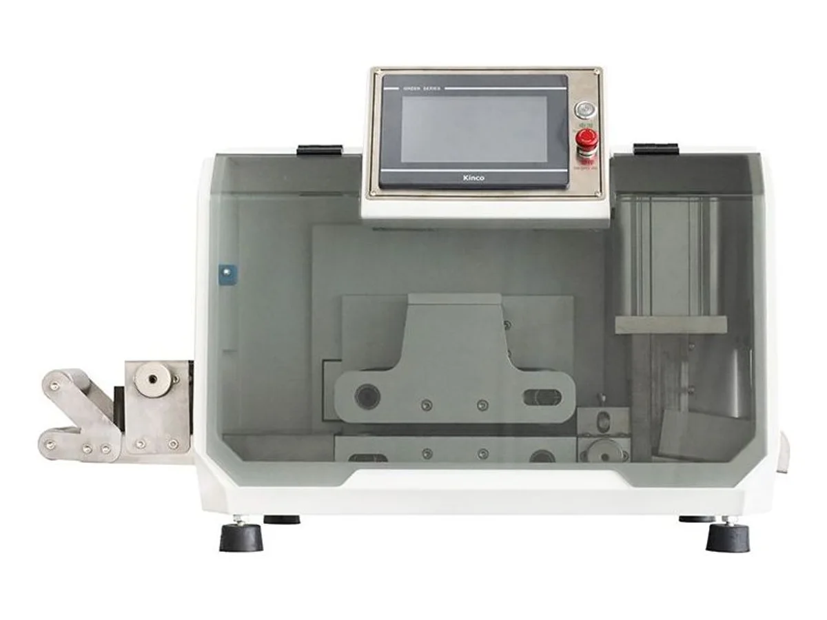 Automatic Heat Shrink Tubing Cutting Machine with Pneumatic Blade, Ø1–30 mm WM-585