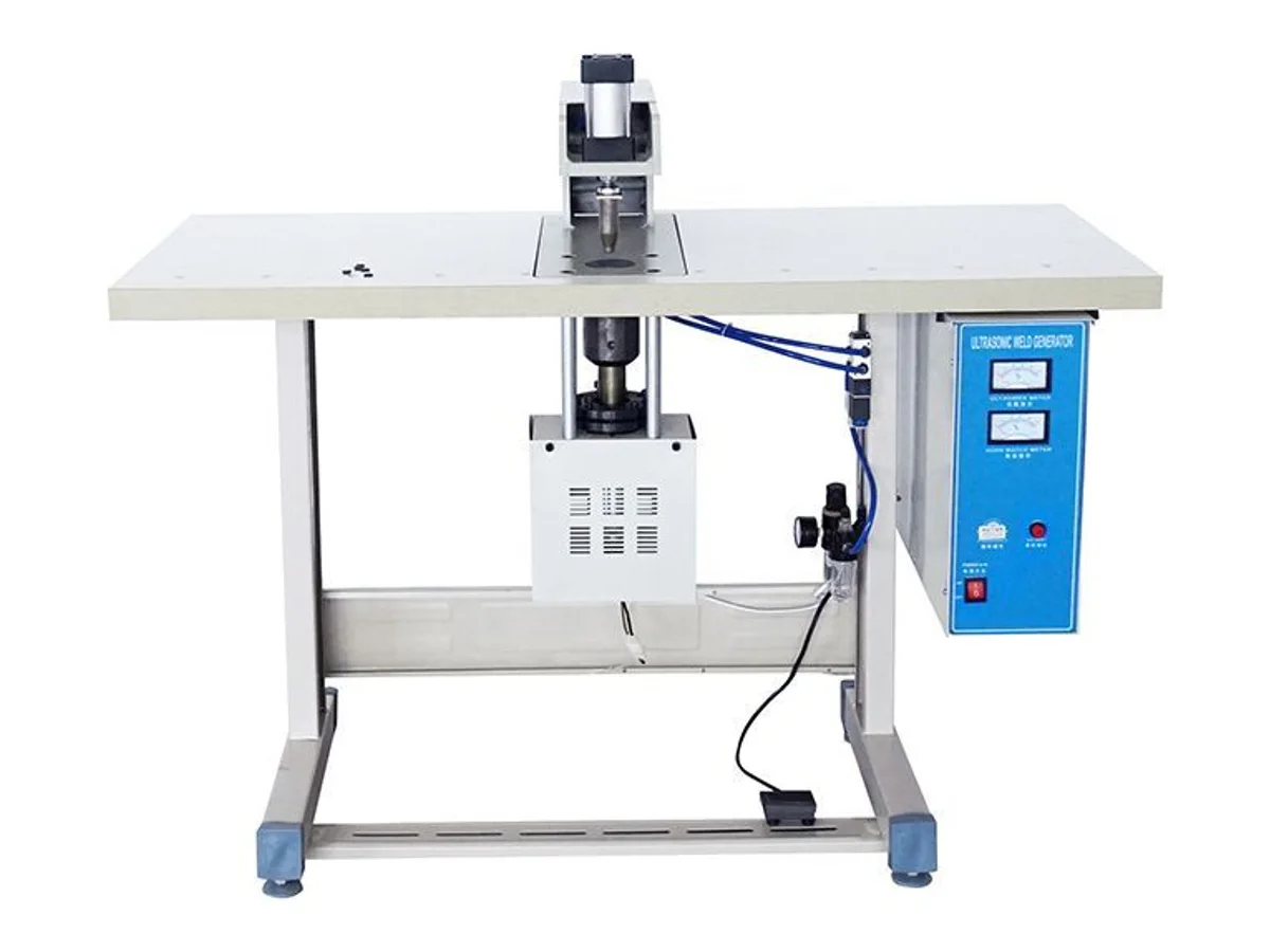 Ultrasonic Hole Punching Machine for Webbing, Zipper Tape and Leather WM-598