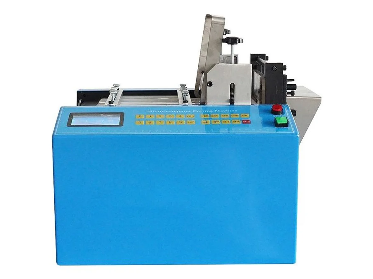 Cold-Knife Tube and Strip Cutter, 160 mm Width, 150 Cuts/min