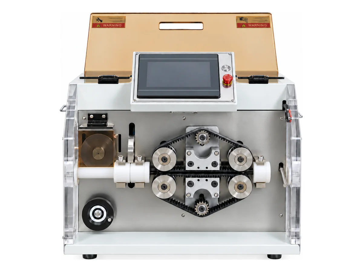 Benchtop Corrugated Tube Cutting and Slitting Machine, 5–30 mm — Cutter Only