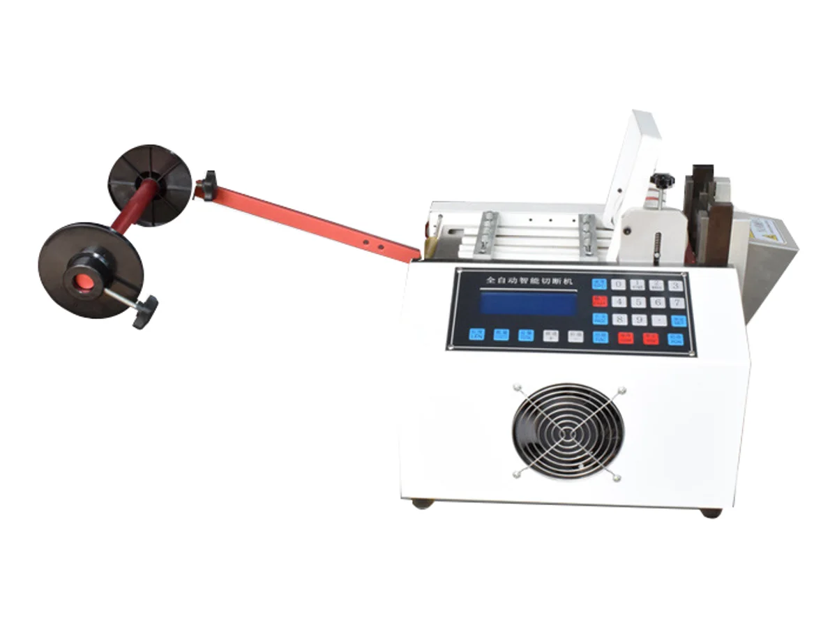 Automatic Roller-Feed Heat Shrink and PVC Tube Cutting Machine