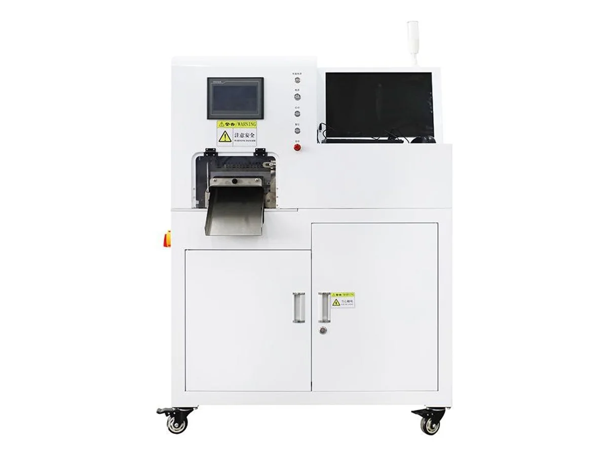 Six-Channel Number Tube Cutting Machine with Laser Marking for Wire ID Sleeves
