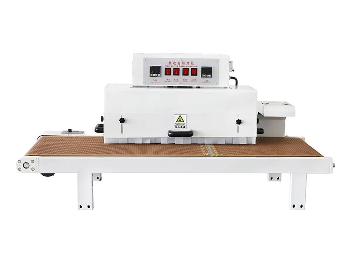 Double-Sided Far-Infrared Heat Shrink Conveyor Oven with Teflon Mesh Belt