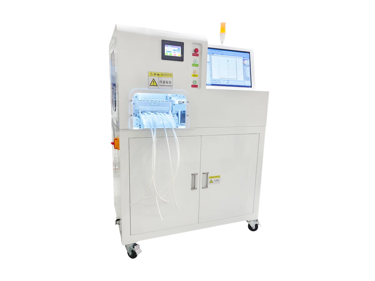 Automatic 6-Channel Laser Printing Machine for Heat Shrink Marker Tubes
