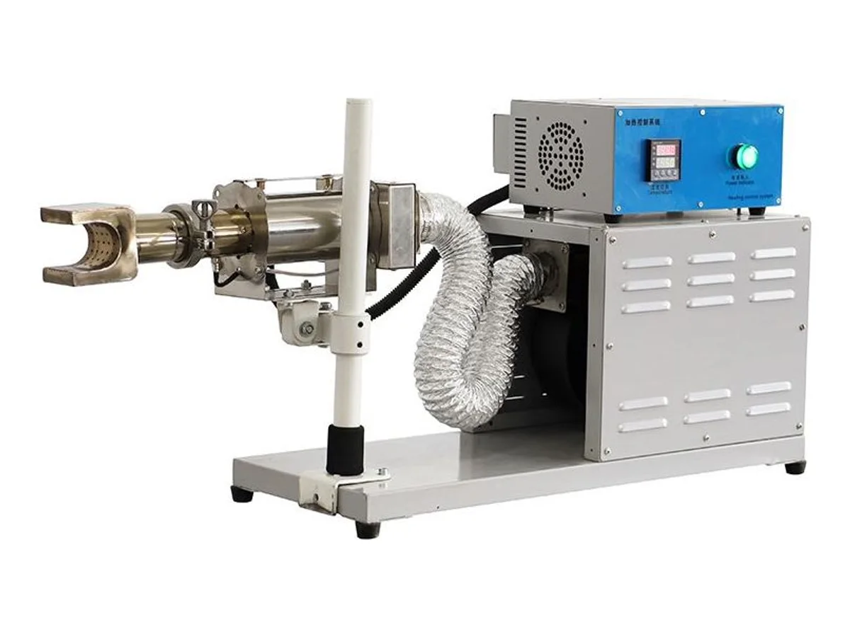 Bench Hot Air Heat Shrink Gun Station, 3 kW with 360° Adjustable Outlet