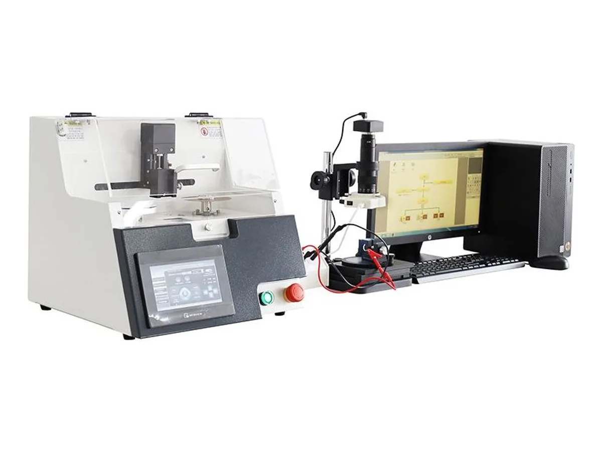 Crimp Cross-Section Analysis System with 30–312X Zoom for Terminal Quality Audits WM-813