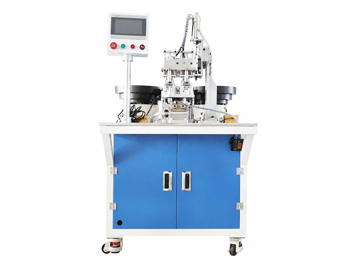 Brass Connector Dual-Station O-Ring Assembly Machine